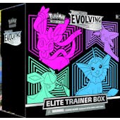 Pokemon Sword & Shield: Evolving Skies Elite Trainer Box - Purple/Blue