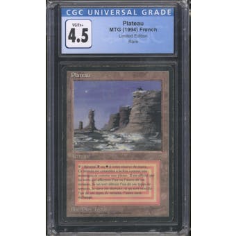 Magic the Gathering Revised FBB French Plateau CGC 4.5