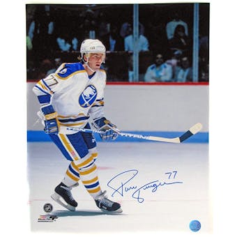 Pierre Turgeon Autographed Buffalo Sabres 16x20 Hockey Photo