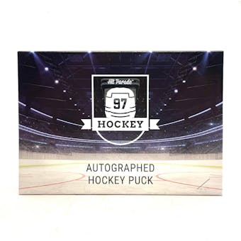 2021/22 Hit Parade Autographed Hockey Puck Series 1 Hobby Box - Kane, Jagr, Kucherov & Kaprizov!!!