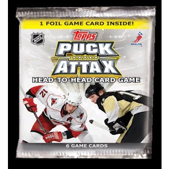 2009 Topps Puck Attax Hockey Booster Pack