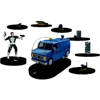 WizKids HeroClix 2016 Convention Exclusive Punisher's Van With Punisher And Weapons Objects