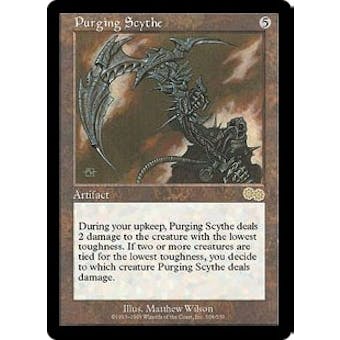 Magic the Gathering Urza's Saga Single Purging Scythe - NEAR MINT (NM)