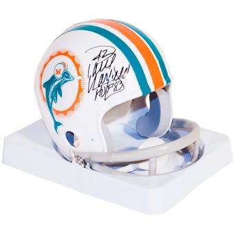 Paul Warfield Autographed Miami Dolphins Throwback Mini Helmet