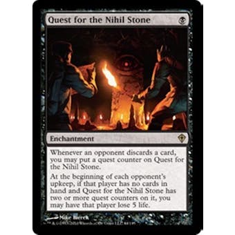 Magic the Gathering Worldwake Single Quest for the Nihil Stone Foil