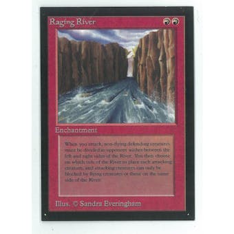 Magic the Gathering Beta Artist Proof Raging River - SIGNED & NUMBERED BY SANDRA EVERINGHAM