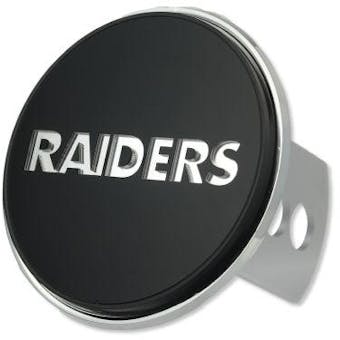 Oakland Raiders Rico Industries 4 " Laser Trailer Hitch Cover