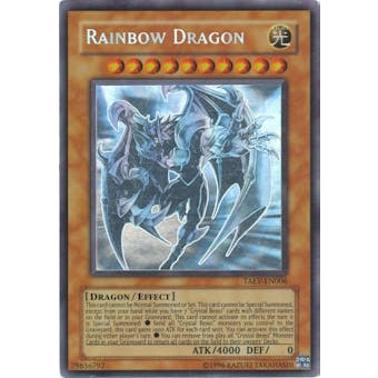 Yu-Gi-Oh Tactical Evolution Single Rainbow Dragon Ghost Rare MISPRINT