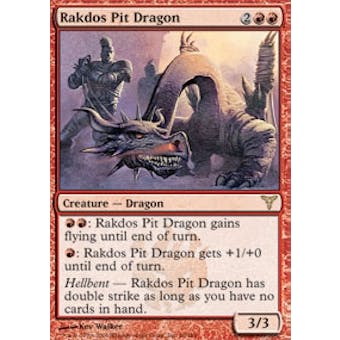 Magic the Gathering Dissension Single Rakdos Pit Dragon - NEAR MINT (NM)