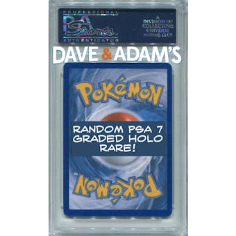 RANDOM PSA 7 Holo Rare Pokemon Card - $12