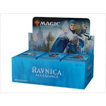 Magic the Gathering Ravnica Allegiance Booster 6-Box Case Full Funds Up Front - Save $10