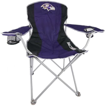 Baltimore Ravens Coleman Team Logo Oversize Quad Folding Chair