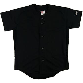 Rawlings Baseball Jersey - Black (Youth L)