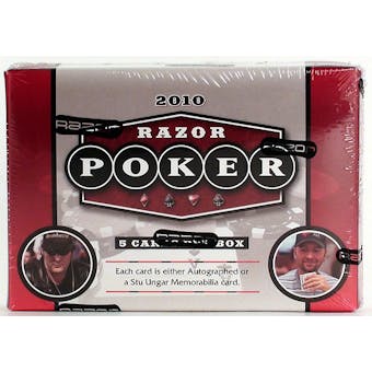 2010 Razor Poker Hobby Box