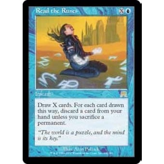 Magic the Gathering Onslaught Single Read the Runes - NEAR MINT (NM)