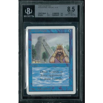 Magic the Gathering Unlimited Ancestral Recall BGS 8.5 (9, 8.5, 7.5, 9.5)
