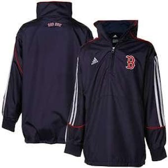Boston Red Sox Adidas Navy 1/4 Zip Pullover Jacket (Youth M)