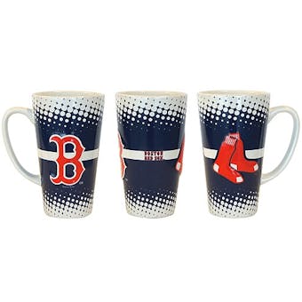 Boston Red Sox Sculpted Latte Coffee Mug
