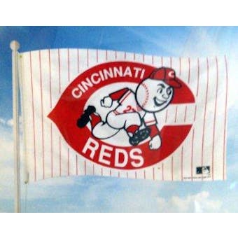 Cincinnati Reds Rico Industries 3' x 5' Retro Banner Flag