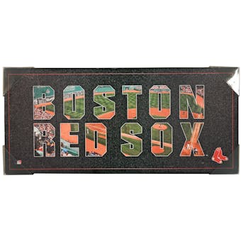 Boston Red Sox Artissimo Team Pride 26x12 Canvas