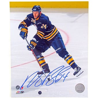 Robyn Regehr Autographed Buffalo Sabres 8x10 Hockey Photo