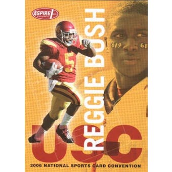 2006 Sage Aspire Reggie Bush Rookie National Exclusive - 100 Card Lot
