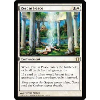 Magic the Gathering Return to Ravnica Single Rest In Peace Foil