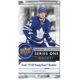 2017/18 Upper Deck Series 1 Hockey Retail Pack