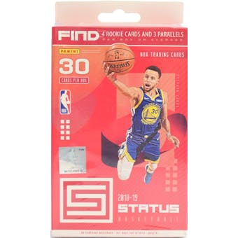 2018/19 Panini Status Basketball 30-Card Hanger Box (Red)