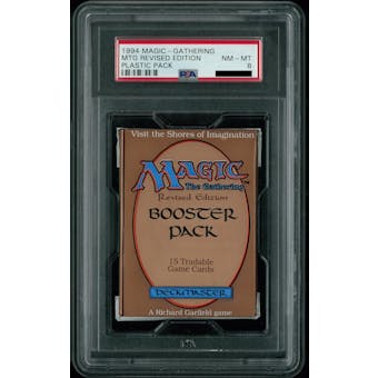 Magic the Gathering 3rd Edition (Revised) Booster Pack - Graded PSA 8