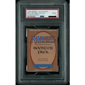 Magic the Gathering 3rd Edition (Revised) Booster Pack - Graded PSA 9