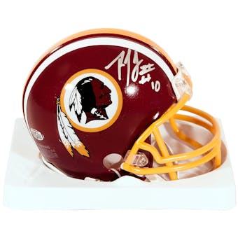 Robert Griffin III Autographed Washington Redskins Mini Helmet (RGIII Hologram)