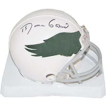 Roman Gabriel Autographed Philadelphia Eagles Throwback Mini Helmet (1969-73)