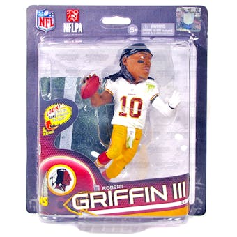Washington Redskins Robert Griffin III (Big Head) McFarlane Series 32 NFL Bronze Level Variant Figure
