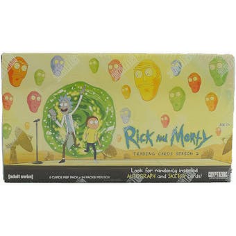 Rick and Morty Season 2 Trading Cards Box (Cryptozoic 2019)
