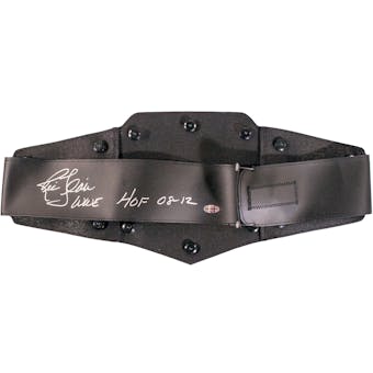 Ric Flair Autographed Replica Championship Belt With "WWE HOF 8-12" Inscription (Leaf)