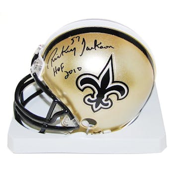 Rickey Jackson Autographed New Orleans Saints Mini Helmet