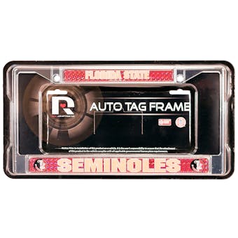 Rico Tag Florida State Seminoles Domed Chrome License Plate Frame