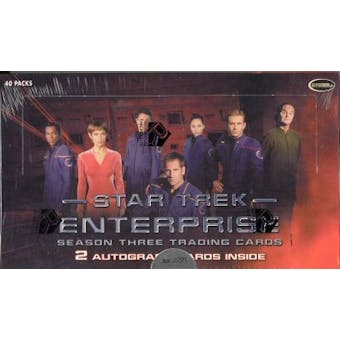 Star Trek Enterprise Season 3 Trading Cards Box (Rittenhouse 2004)
