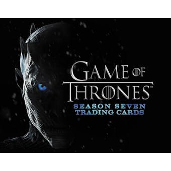 Game Of Thrones Season 7 (Seven) Trading Cards Archives Box (Rittenhouse 2018)