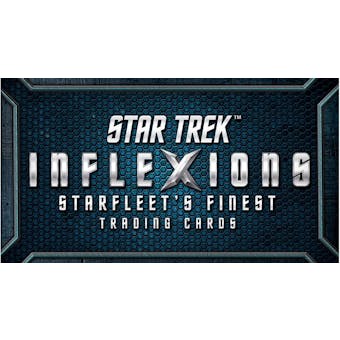 Star Trek Inflexions Starfleet's Finest Onyx Parallel Set (#'d/40) (Rittenhouse 2019)