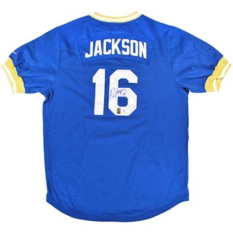 Bo Jackson Autographed Kansas City Royals Jersey (Bo Jackson Hologram)