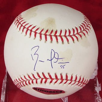 Russell Martin Autographed Baseball (Stained) (UDA COA)