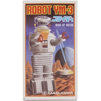 1985 Vintage Lost in Space Robot YM-3 With Wind Up Motor Masudaya