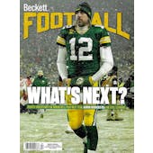 2022 Beckett Football Monthly Price Guide (#375 April) (Aaron Rodgers)