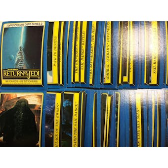 1983 Topps Star Wars Return of the Jedi Series 2 Complete Trading Card Set