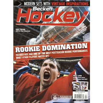 2014 Beckett Hockey Monthly Price Guide (#263 July) (Roy Cup)