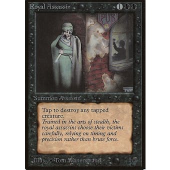 Magic the Gathering Beta Single Royal Assassin - HEAVY PLAY (HP)