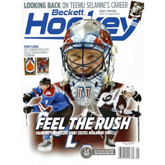 2014 Beckett Hockey Monthly Price Guide (#257 Janruary) (Avalanche)