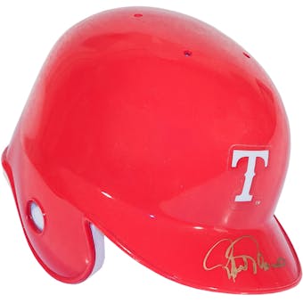 Rafael Palmiero Autographed Texas Rangers Mini Baseball Helmet
